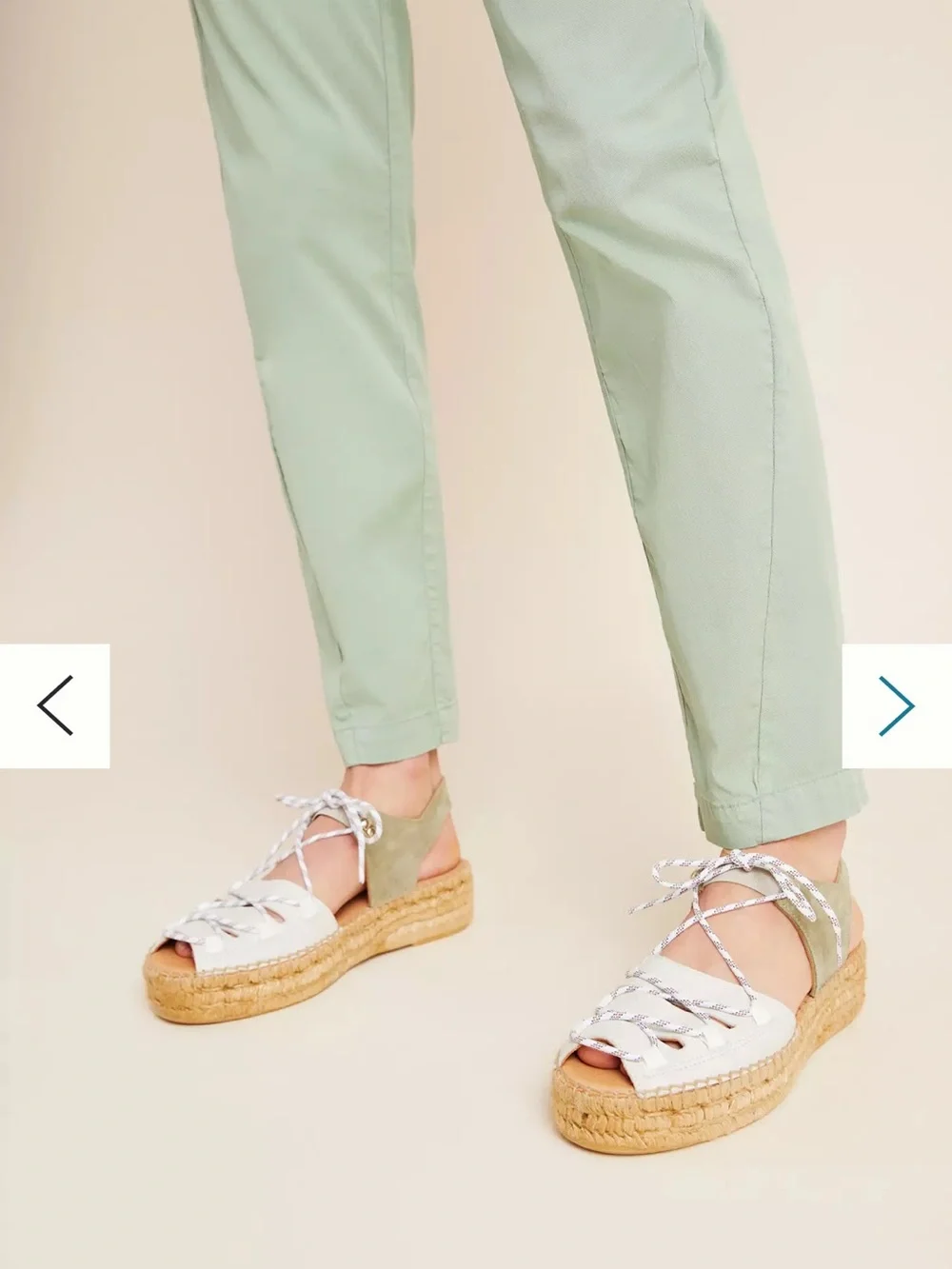 Anthropologie scout slim pleated pants Sage Green - Picture 9 of 10